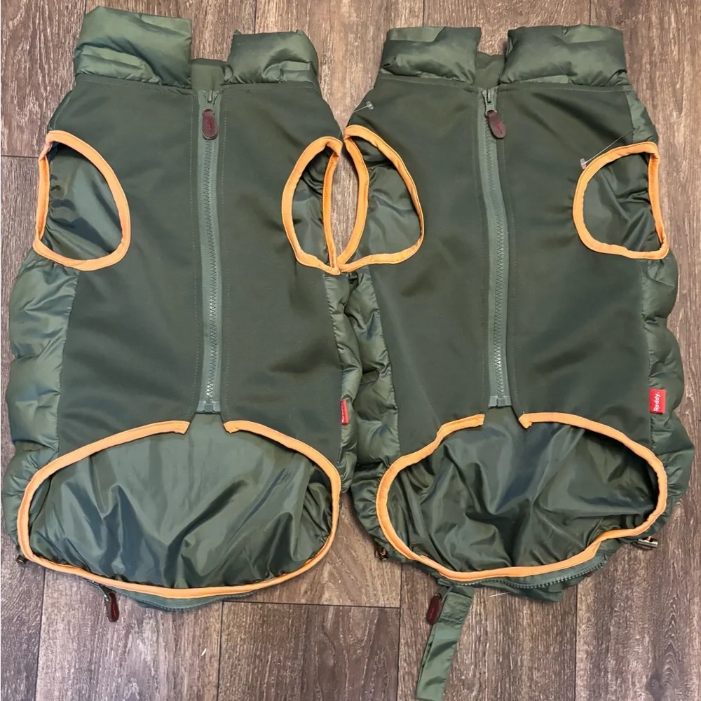 Bundle of 2 Reddy Brand Puffer XL dog vest